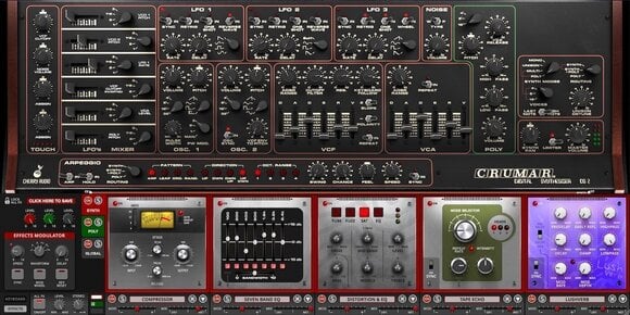 VST Instrument CA Plugins Crumar DS-2 Synthesizer (Digital produkt) - 3