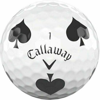 Piłka golfowa Callaway Chrome Soft 18 Truvis Golf Balls Suits - 2