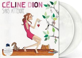 Disque vinyle Celine Dion - Sans Attendre (Reissue) (Pearl/White Coloured) (2 LP) - 1