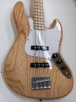 SX SJB75 Natural Elektrická baskytara