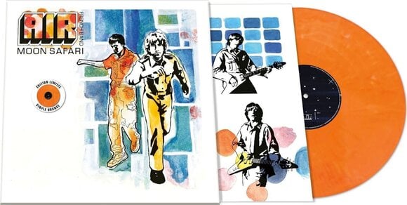 Vinyl Record Air - Moon Safari (Limited Edition) (Orange Coloured) (LP) - 2