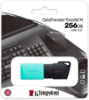 USB ключ Kingston DataTraveler Exodia M USB ключ 256 GB - 4