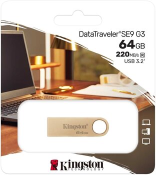USB ключ Kingston DataTraveler SE9 G3 USB ключ 64 GB - 3