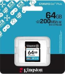 Speicherkarte Kingston Canvas Go Plus Gen4 C10 UHS-I U3 V30 SDXC 64 GB Speicherkarte - 2