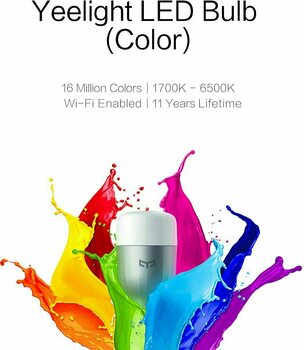 Iluminação inteligente Xiaomi Yeelight LED Bulb Color - 5