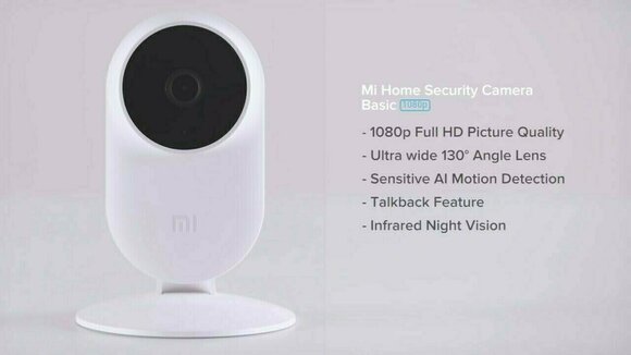 Sistema de câmara inteligente Xiaomi Mi Home Security Camera Basic 1080p Sistema de câmara inteligente - 7