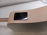 Lava Music LAVA ME Play 36" Light Peach/Frost White - Lite Bag