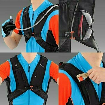 Biciklistički ruksak i oprema Shimano Unzen 6L with Hydration Aegean Blue - 2