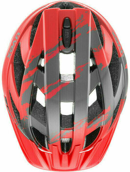 Cyklistická helma UVEX I-VO CC Red/Dark Silver Matt 52-57 Cyklistická helma - 4