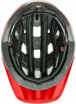 Cyklistická helma UVEX I-VO CC Red/Dark Silver Matt 52-57 Cyklistická helma - 5