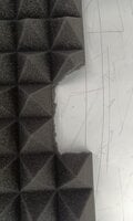 Mega Acoustic PA-PMP5 100x100x5 Dark Gray Pannello in schiuma assorbente