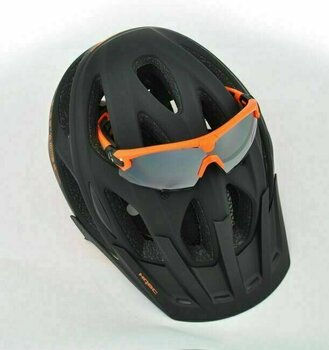 Cyklistická helma HQBC SHOQ Black/Orange Matt 54-58 Cyklistická helma - 5