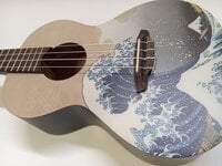 Luna Great Wave Great Wave Art Тенор укулеле