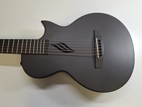 Akustikgitarre Cascha Carbon Fibre Acoustic Guitar Black Matte Akustikgitarre (Neuwertig) - 2
