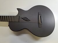 Cascha Carbon Fibre Acoustic Guitar Black Matte Akustikgitarre