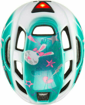 Kid Bike Helmet UVEX Finale Junior LED Honey Bunny 51-55 Kid Bike Helmet - 6