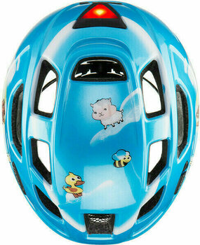 Kid Bike Helmet UVEX Finale Junior LED Farmer 47-52 Kid Bike Helmet - 6