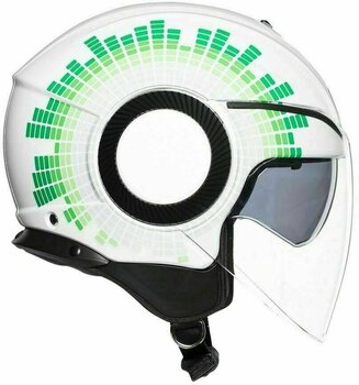 Helmet AGV Orbyt White/Italy XS Helmet - 5