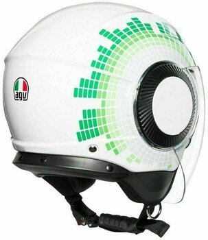 Helm AGV Orbyt White/Italy XS Helm - 6