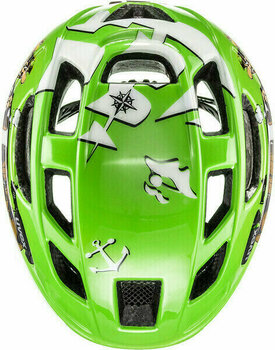 Kid Bike Helmet UVEX Finale Junior Green Pirate 48-52 Kid Bike Helmet - 4