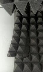 Panneau de mousse absorbant Mega Acoustic PA-PMP5 115x195x5 Dark Gray Panneau de mousse absorbant (Endommagé) - 2
