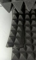 Mega Acoustic PA-PMP5 115x195x5 Dark Gray Panneau de mousse absorbant