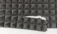 Mega Acoustic PA-PMP5 115x195x5 Dark Gray Panneau de mousse absorbant