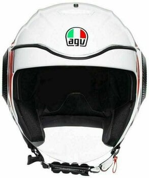 Helmet AGV Orbyt Multi Brera White/Grey/Red M - 2