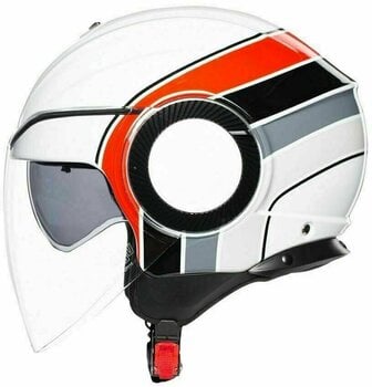 Helmet AGV Orbyt Multi Brera White/Grey/Red M - 3