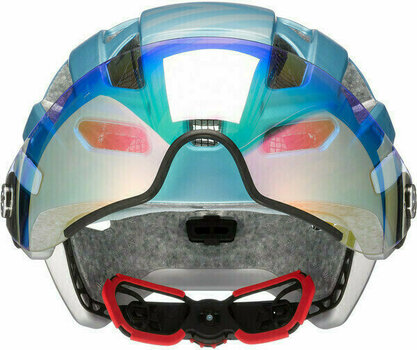Cyklistická helma UVEX Finale Visor Strato Cool Blue 52-57 Cyklistická helma - 3