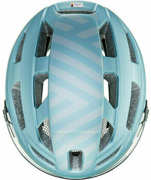 Bike Helmet UVEX Finale Visor Strato Cool Blue 52-57 Bike Helmet - 6
