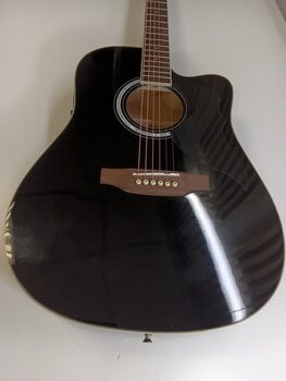 Elektroakustická kytara Dreadnought Eko guitars Ranger CW EQ Black Elektroakustická kytara Dreadnought (Zánovní) - 2