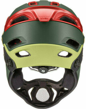 Bike Helmet UVEX Jakkyl HDE Olive/Red Matt 56-61 Bike Helmet - 3