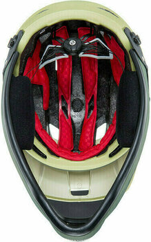 Bike Helmet UVEX Jakkyl HDE Olive/Red Matt 56-61 Bike Helmet - 5