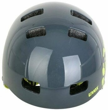 Dětská cyklistická helma UVEX Kid 3 Dirtbike Grey/Lime 55-58 Dětská cyklistická helma - 5