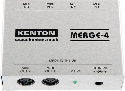 MIDI vmesniki Kenton Merge 4 – 4 MIDI IN to 2 OUT MIDI vmesniki - 2