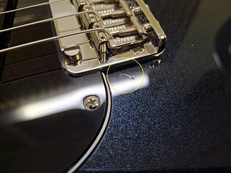 Elektrische gitaar Fender American Professional II Stratocaster MN Dark Night Elektrische gitaar (Zo goed als nieuw) - 4