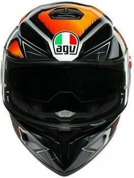 Helmet AGV K-3 SV Liquefy Black/Orange L Helmet - 2