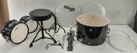 Stagg Tim Jr 5/16B Black Παιδικό Σετ Ντραμς