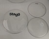 Stagg Tim Jr 5/16B Black Παιδικό Σετ Ντραμς