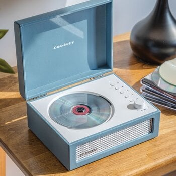 Reproductor de música de escritorio Crosley Voyager Cd Player Washed Blue Reproductor de música de escritorio - 14