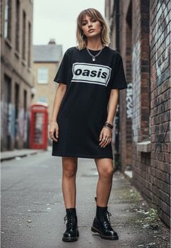 Tričko Oasis Decca Logo (Dress) Black XL Dámské Tričko - 2