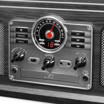 Giradischi retrò Victrola VTA-200B Grey Giradischi retrò - 2