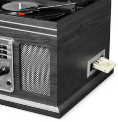 Ретро грамофон Victrola VTA-200B Grey Ретро грамофон - 3