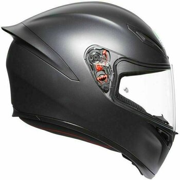Helmet AGV K1 Matt Black S/M Helmet - 3