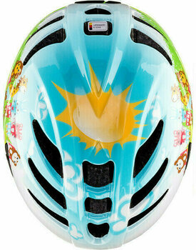 Kid Bike Helmet UVEX Kid 1 Friends Train 47-52 Kid Bike Helmet - 4