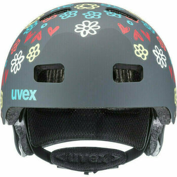 Dětská cyklistická helma UVEX Kid 3 CC Šedá 55-58 Dětská cyklistická helma - 2