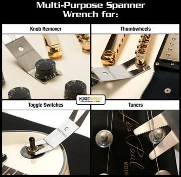 Outil de maintenance de guitare MusicNomad Keep It Simple Setup Kit Outil de maintenance de guitare - 14