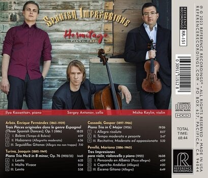 Hudební CD Hermitage Piano Trio - Spanish Impressions (CD) - 2