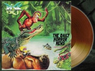 LP plošča Risk - The Daily Horror News (Reissue) (Limited Edition) (Light Brown Coloured) (LP) - 1